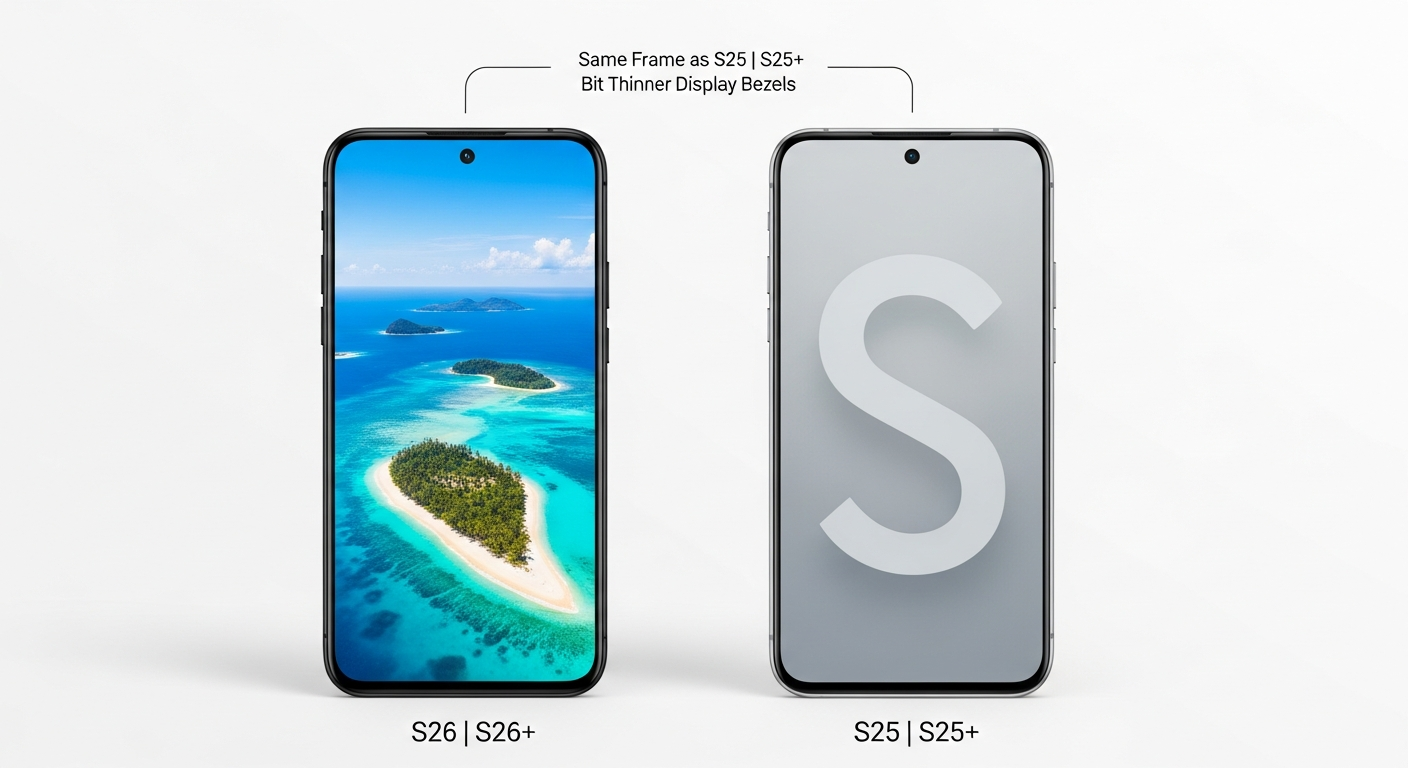 Samsung Galaxy S26 Ultra reveals: extremely narrow bezels and battery technology innovation