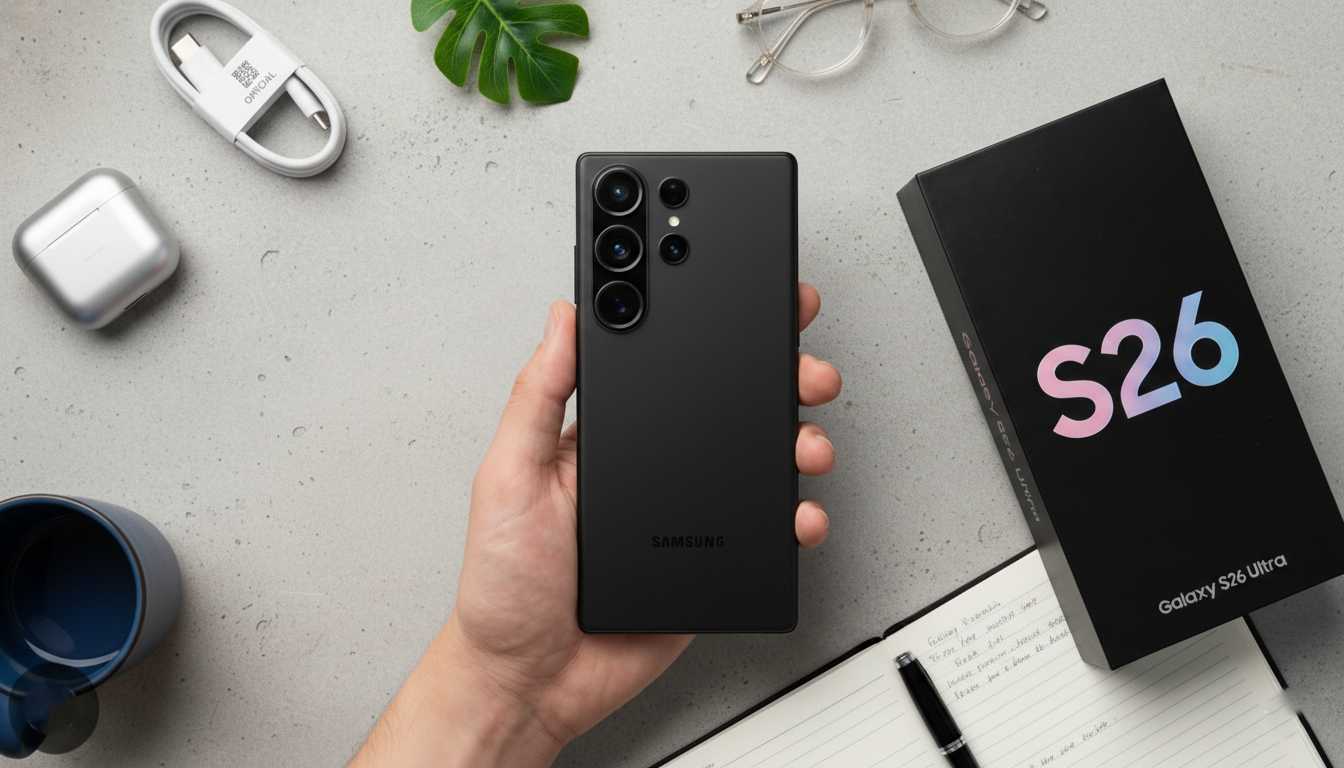 Samsung Galaxy S26 Ultra reveals: extremely narrow bezels and battery technology innovation